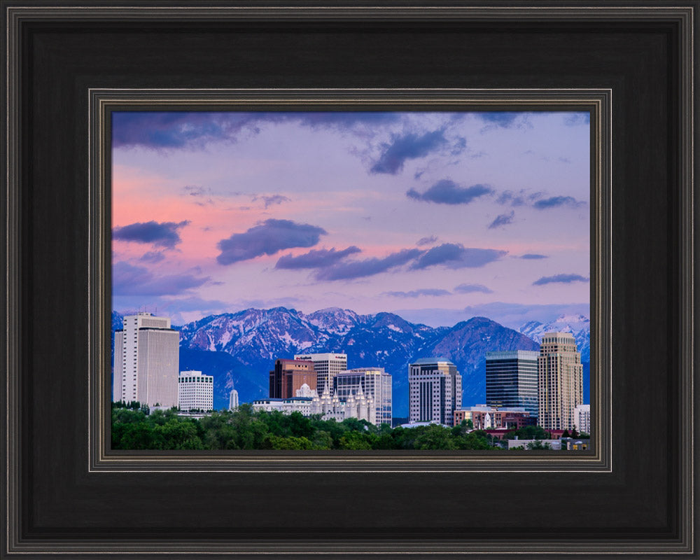 Salt Lake Temple - Skyline