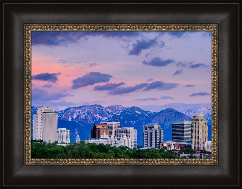 Salt Lake Temple - Skyline