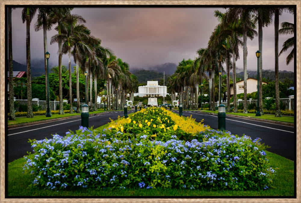 Laie Temple - Down the Road