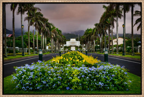 Laie Temple - Down the Road