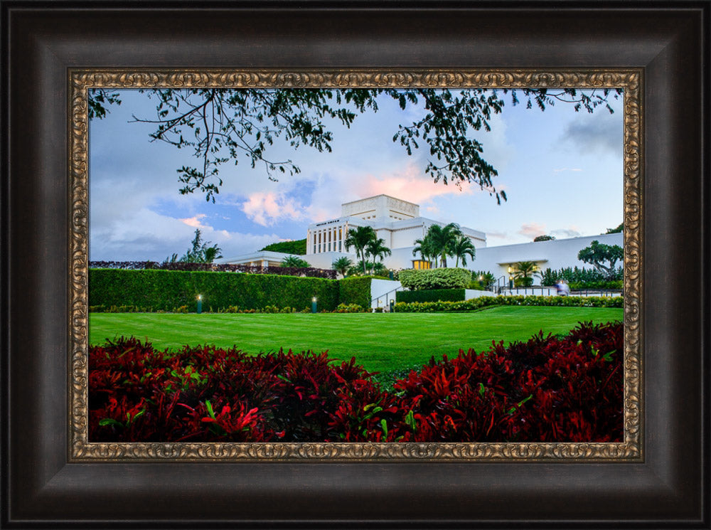 Laie Temple - Through the Trees