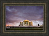 Cardston Temple - Purple Storm