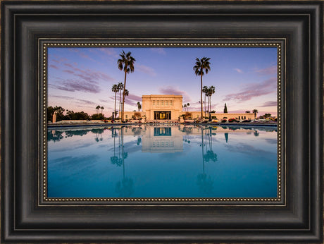 Mesa Temple - Sunset Reflection