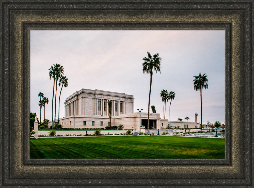 Mesa Temple - Palm Trees