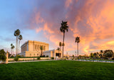 Mesa Temple - Sunset on Fire