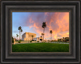 Mesa Temple - Sunset on Fire