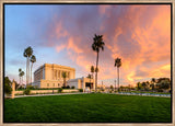 Mesa Temple - Sunset on Fire