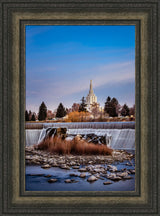 Idaho Falls Temple - From the Falls