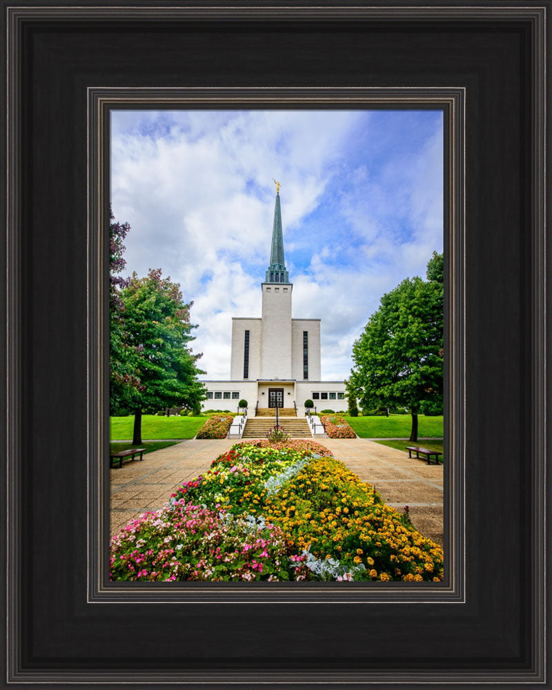 London Temple - Flower Entrance