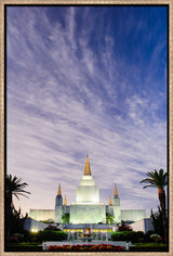 Oakland Temple - Vertical Twilight