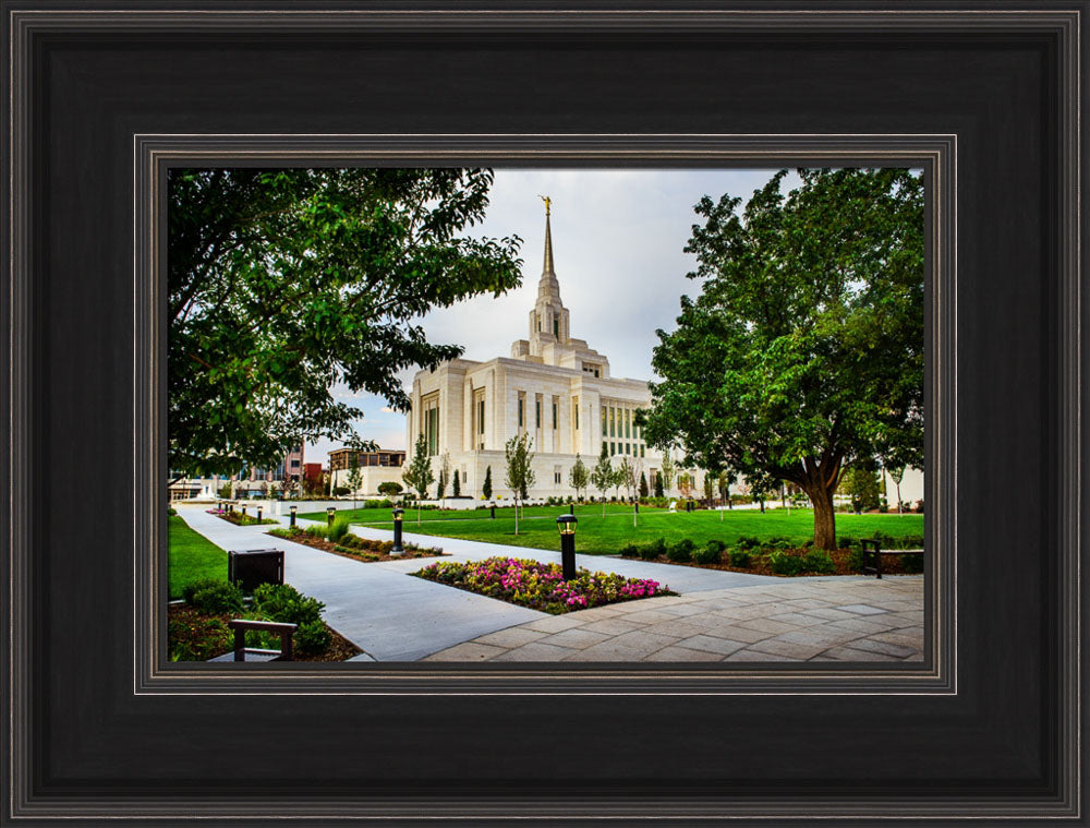 Ogden Temple - Summer Path