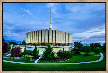 Provo Temple - From the Corner