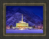 Provo Temple - Winter Morning