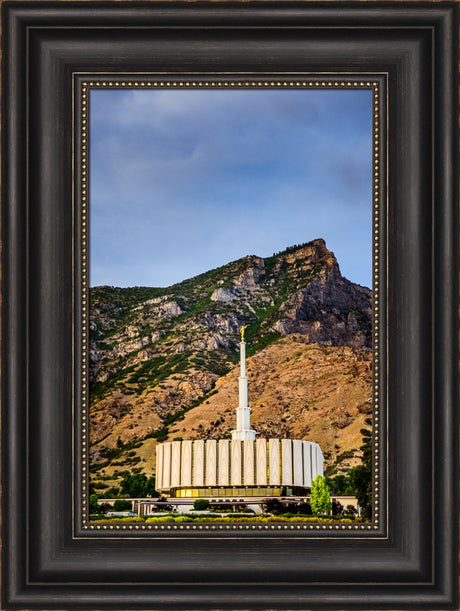 Provo Temple - Vertical Mountains