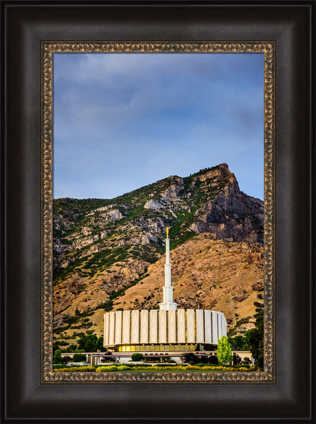 Provo Temple - Vertical Mountains