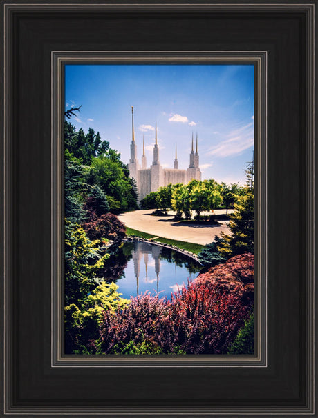 Washington DC Temple - Daytime Reflection