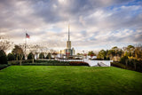 Atlanta Temple - Lawn View