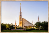 Dallas Temple - Lights at Dusk