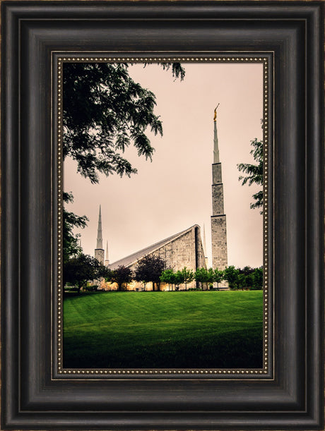 Chicago Temple - Cloudy Skies
