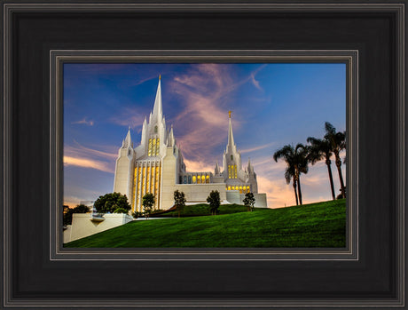 San Diego Temple - Sunset