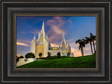 San Diego Temple - Sunset