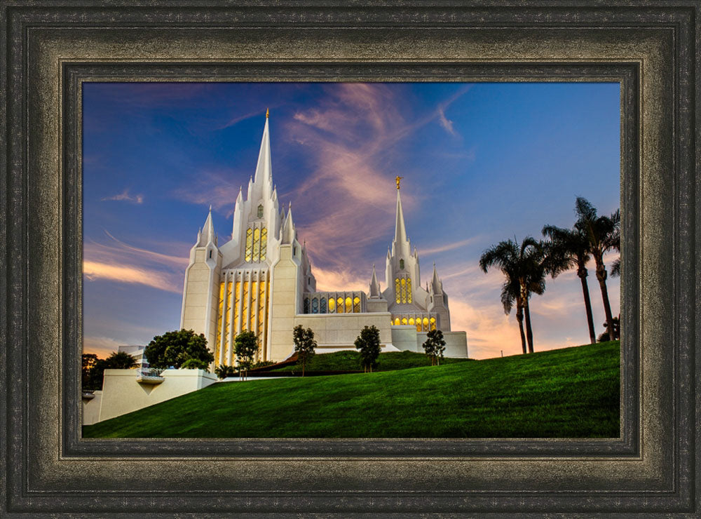 San Diego Temple - Sunset