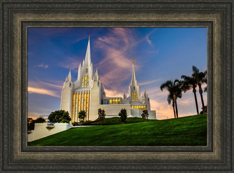 San Diego Temple - Sunset