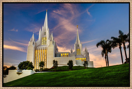 San Diego Temple - Sunset