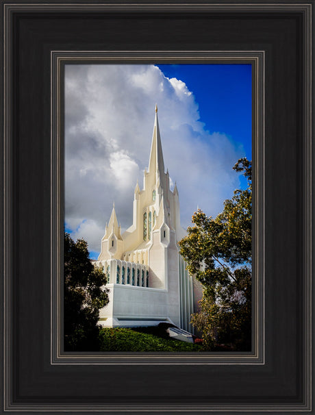San Diego Temple - Spire and Cloud