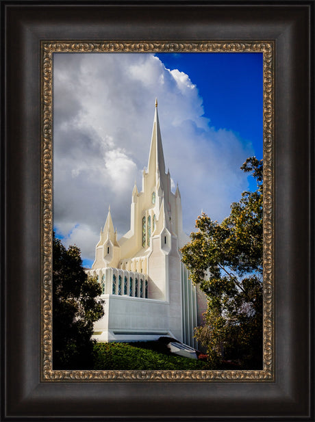 San Diego Temple - Spire and Cloud