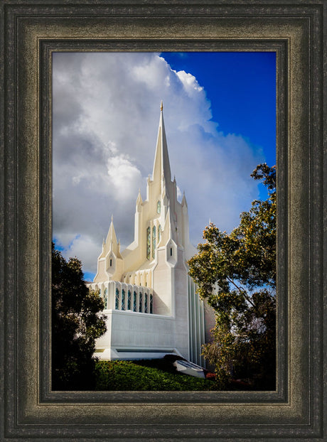 San Diego Temple - Spire and Cloud