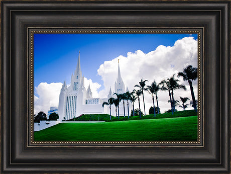 San Diego Temple - Summer Palms