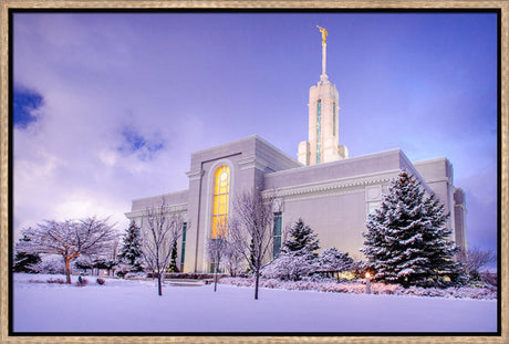 Mt Timpanogos Temple - After a Snowstorm