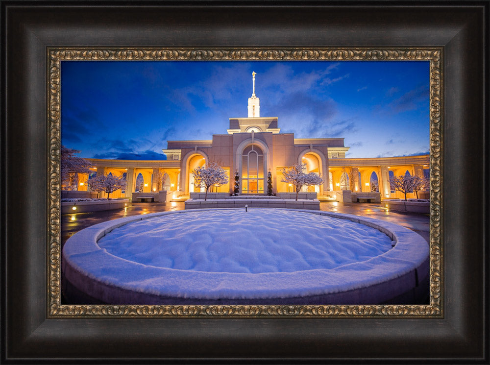Mt Timpanogos Temple - In the Early Morning
