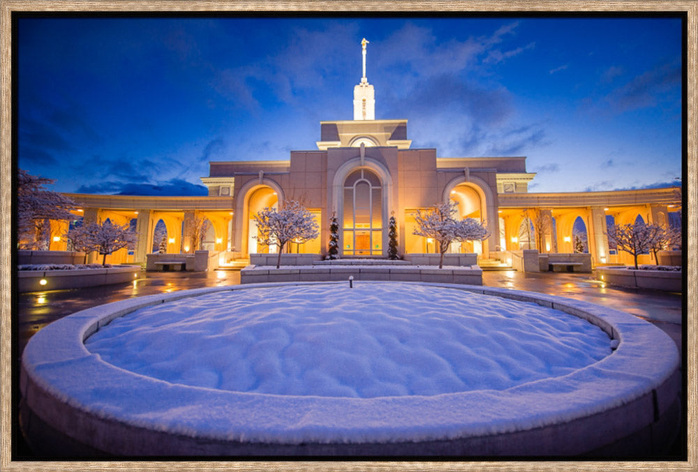 Mt Timpanogos Temple - In the Early Morning