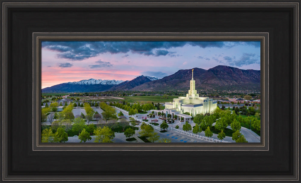 Mt Timpanogos Temple - Nestled in the Mountains