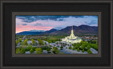 Mt Timpanogos Temple - Nestled in the Mountains