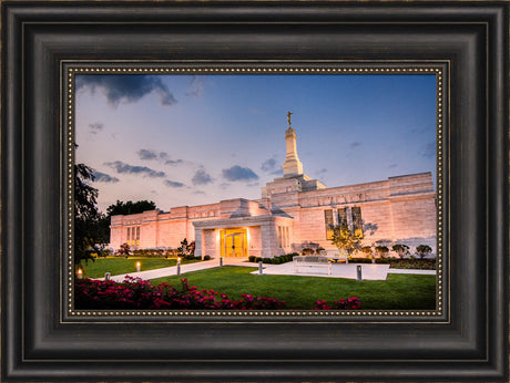 Columbus Temple - Evening Shadows