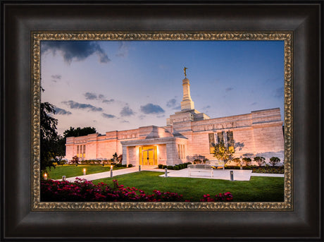Columbus Temple - Evening Shadows