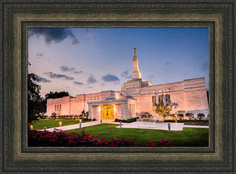 Columbus Temple - Evening Shadows