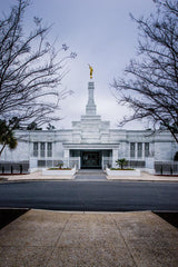 Columbia Temple - Front with Trees