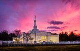 Detroit Temple - Pink Sunset