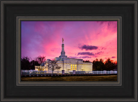 Detroit Temple - Pink Sunset
