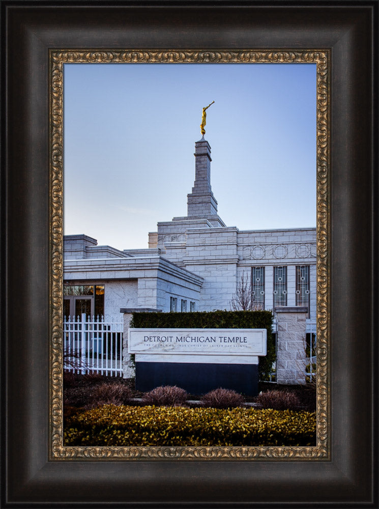Detroit Temple - Sign
