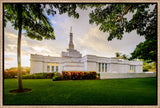 Kona Temple - Bushes on the Side
