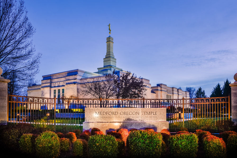Medford Temple - Sign