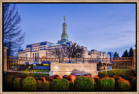 Medford Temple - Sign
