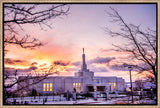 Reno Temple - Sunrise through the Trees