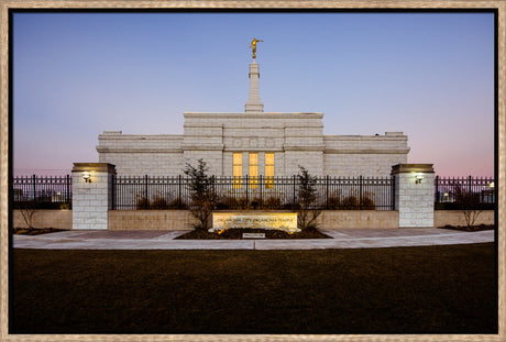 Oklahoma City Temple - From the Side