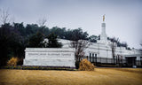 Birmingham Temple - Golden Sign